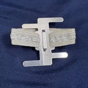 Set Of 30 Silver Wristlet Corsage Clips With Elastic Bands For Floral Arrangemen